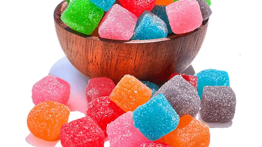 psilo mushroom gummy cubes